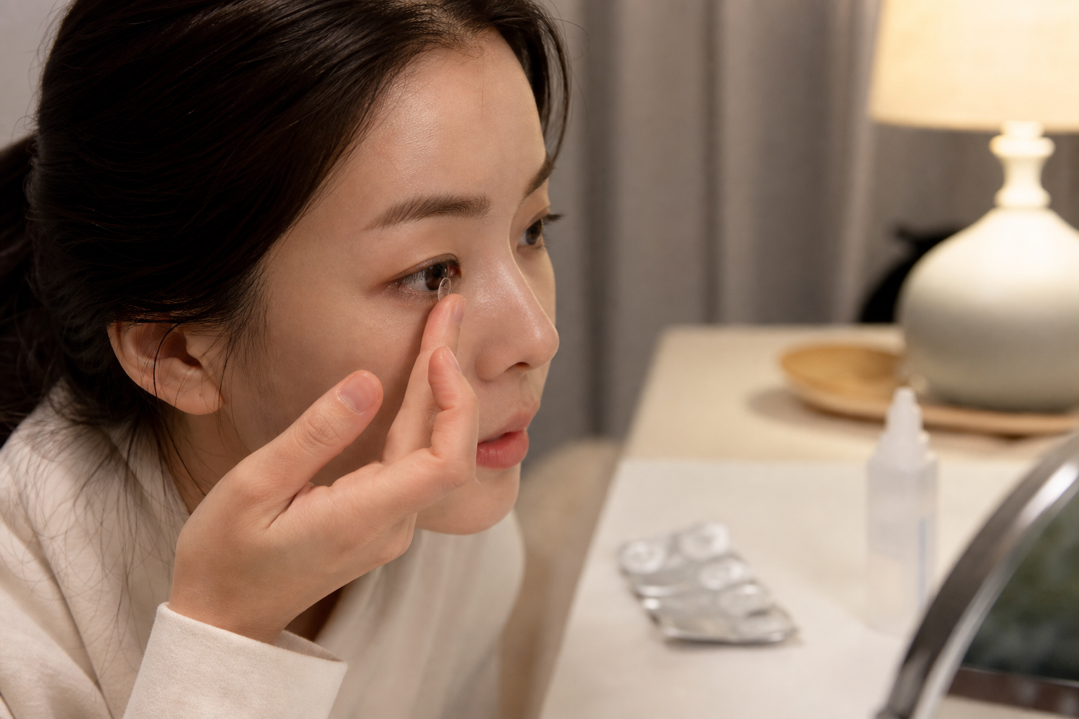 원데이 렌즈 착용시간