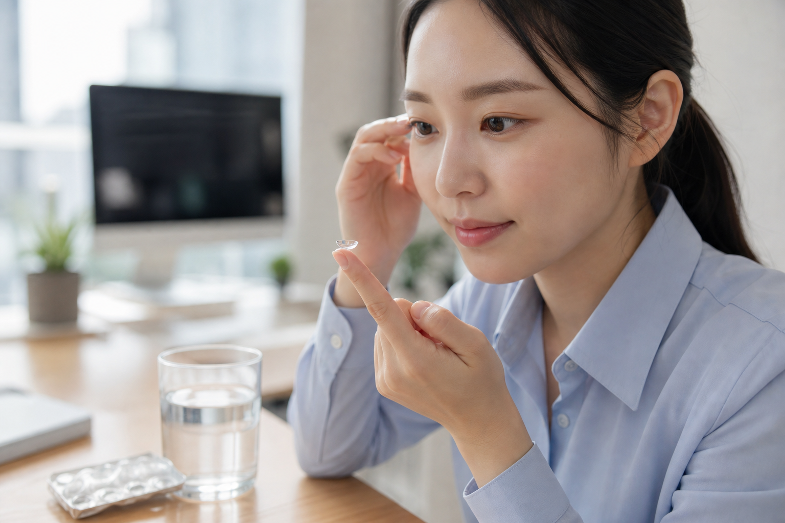 알콘 원데이 워터렌즈